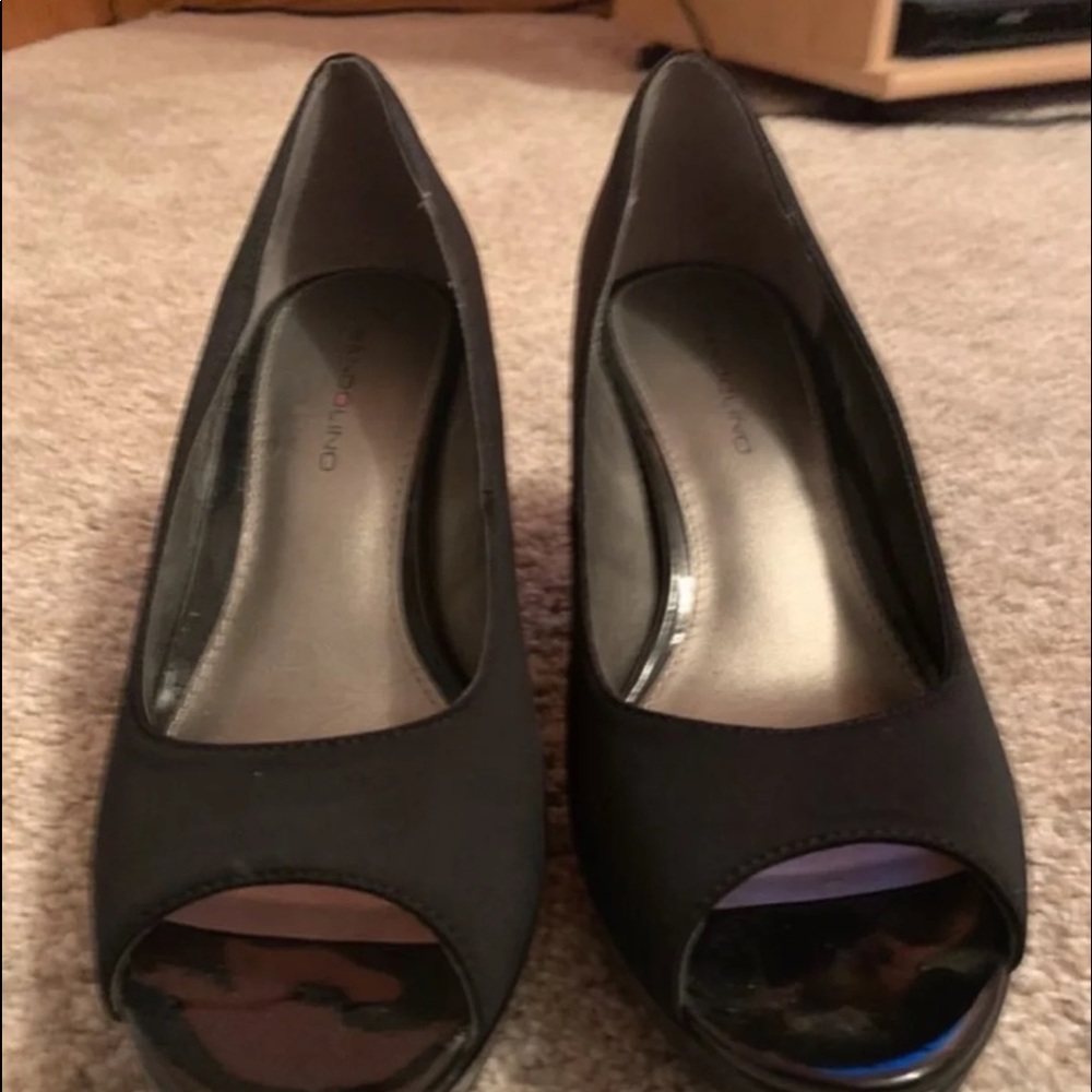 black heels